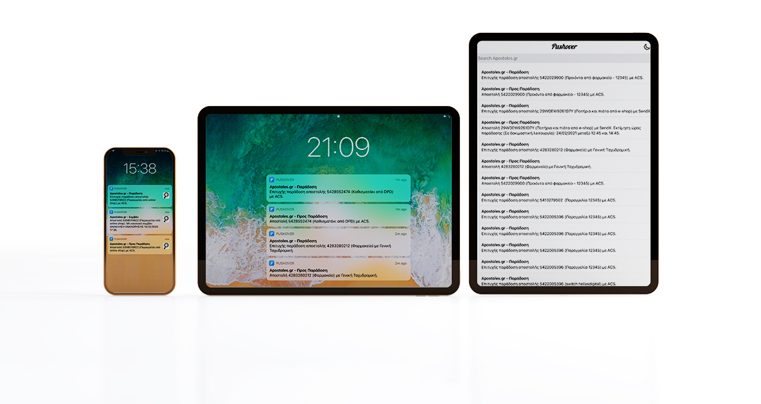 Push notifications